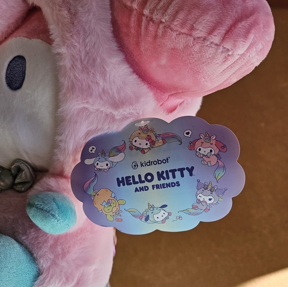 Hello Kitty and Friends My Melody Unicorn Plush 13" NWT Kidrobot - Picture 3 of 6